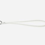 PANTONE 11-4201 Cloud Dancer Keychain Long