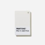 PANTONE 11-4201 Cloud Dancer Plastic Chip 1