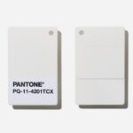 PANTONE 11-4201 Cloud Dancer Plastic Chip 2