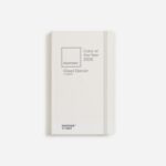 PANTONE 11-4201 Cloud Dancer Vegan Notebook 1