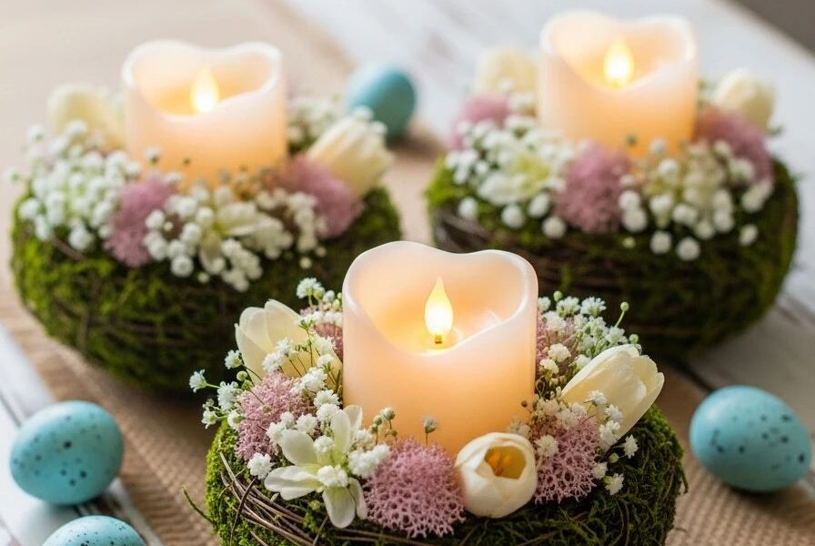 spring easter table preserved 3